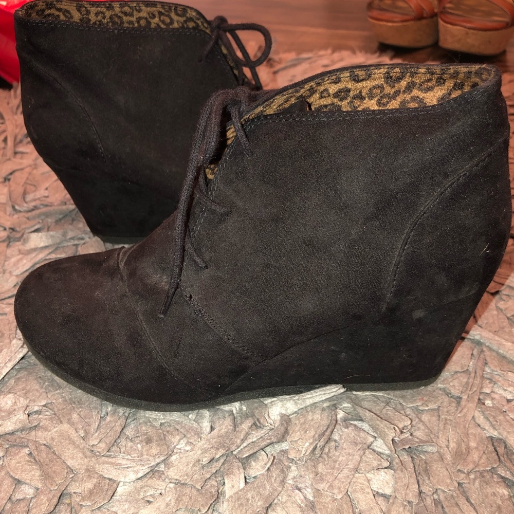 Black Heeled Booties